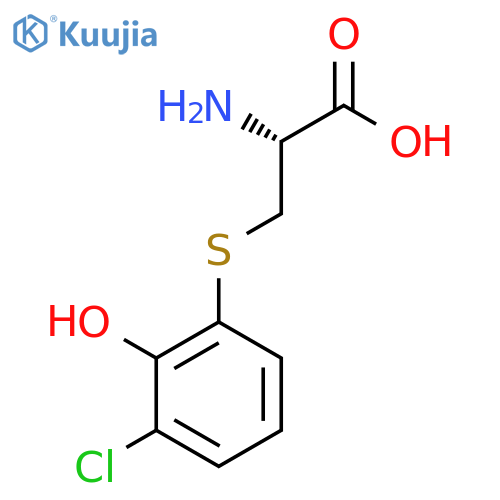 L-Cysteine, S-(chloro-2-hydroxyphenyl)- structure