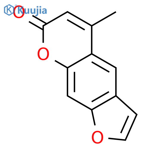 7H-Furo[3,2-g][1]benzopyran-7-one,5-methyl- structure
