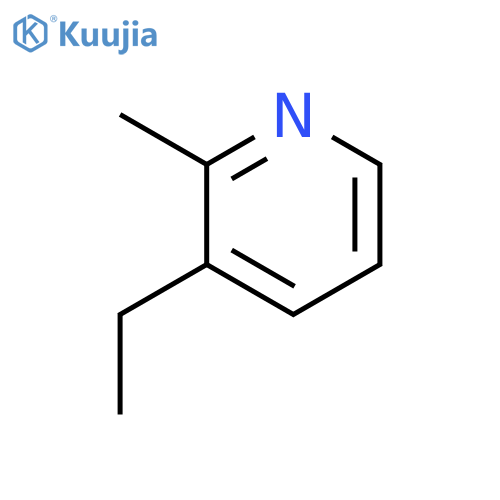 Pyridine, 3-ethyl-2-methyl- structure