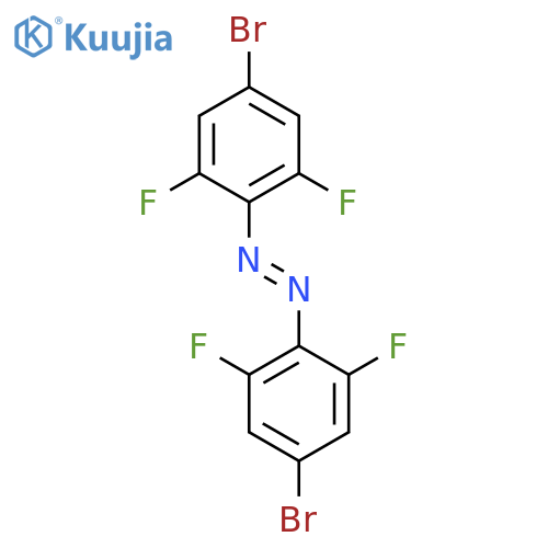 Diazene, 1,2-bis(4-bromo-2,6-difluorophenyl)-, (1E)- structure