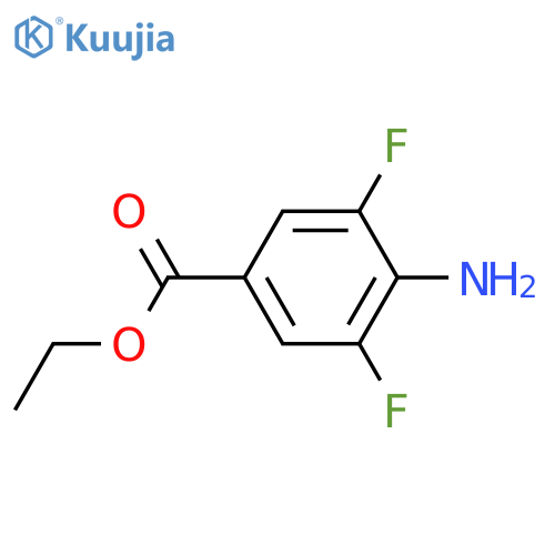 Ethyl 4-amino-3,5-difluorobenzoate structure