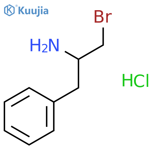 (R)-1-Bromo-3-phenylpropan-2-amine hydrochloride structure