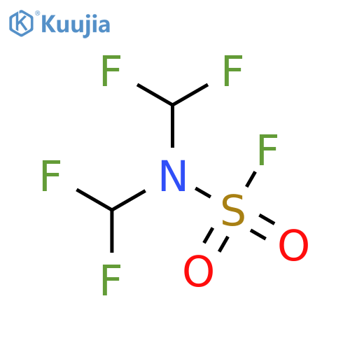 Sulfamoyl fluoride, N,N-bis(difluoromethyl)- structure