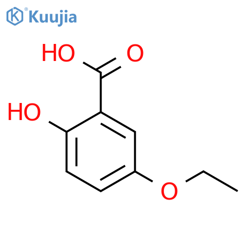 5-ethoxy-2-hydroxybenzoic acid structure