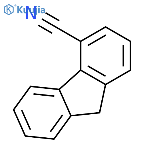 9H-Fluorene-4-carbonitrile structure