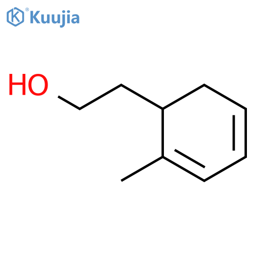 2,4-Cyclohexadiene-1-ethanol, 2-methyl- structure
