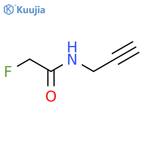 2-Fluoro-N-(prop-2-yn-1-yl)acetamide structure