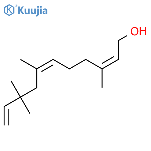 2,6,10-Undecatrien-1-ol, 3,7,9,9-tetramethyl-, (Z,Z)- structure