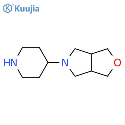 5-(Piperidin-4-yl)hexahydro-1H-furo[3,4-c]pyrrole structure