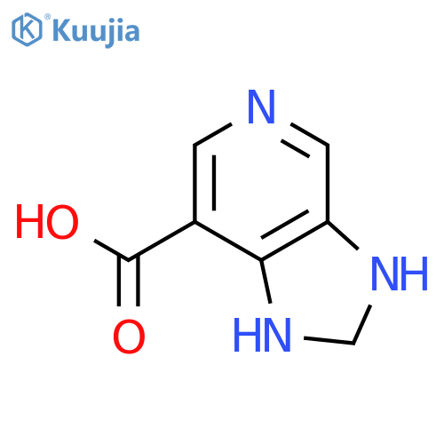 2,3-dihydro-1H-imidazo[4,5-c]pyridine-7-carboxylic acid structure