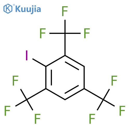2-Iodo-1,3,5-tris(trifluoromethyl)benzene structure