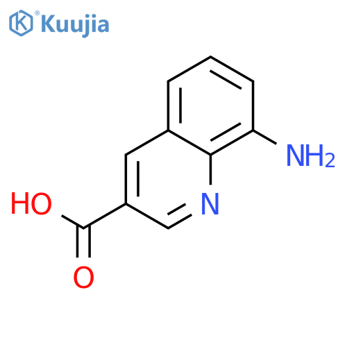 8-Aminoquinoline-3-carboxylic acid structure