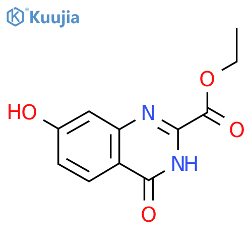 Ethyl 4,7-dihydroxyquinazoline-2-carboxylate structure