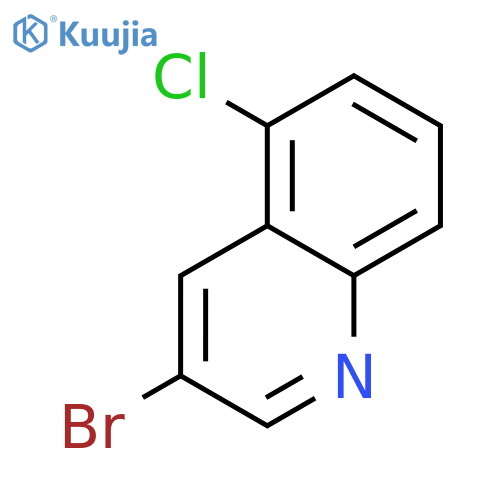 3-bromo-5-chloro-quinoline structure