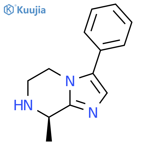 (R)-8-Methyl-3-phenyl-5,6,7,8-tetrahydroimidazo[1,2-A]pyrazine structure