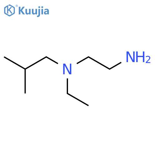 (2-aminoethyl)(ethyl)(2-methylpropyl)amine structure