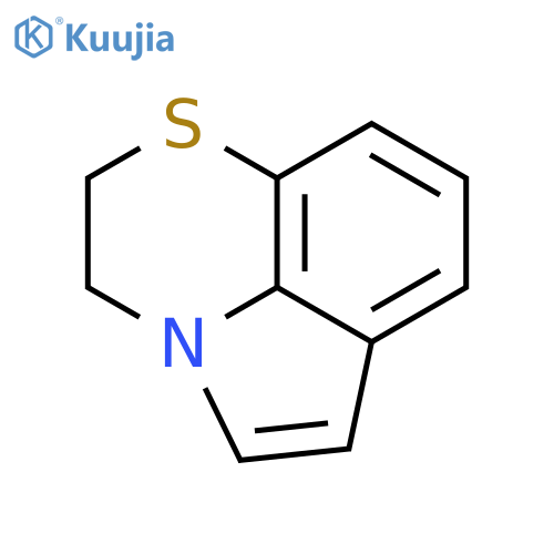 PYRROLO[1,2,3-DE]-1,4-BENZOTHIAZINE, 2,3-DIHYDRO- structure