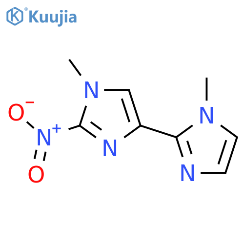 2,4'-Bi-1H-imidazole,1,1'-dimethyl-2'-nitro- structure