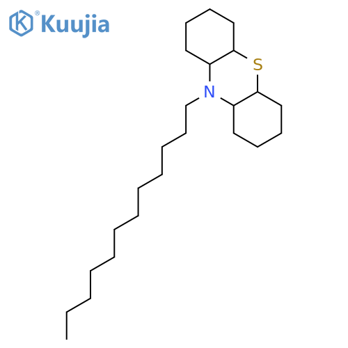 1H-Phenothiazine, 10-dodecyldodecahydro- structure