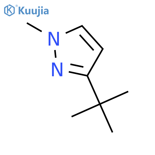 3-tert-butyl-1-methyl-1H-pyrazole structure