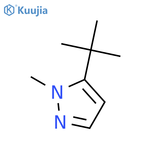 1H-Pyrazole,5-(1,1-dimethylethyl)-1-methyl- structure