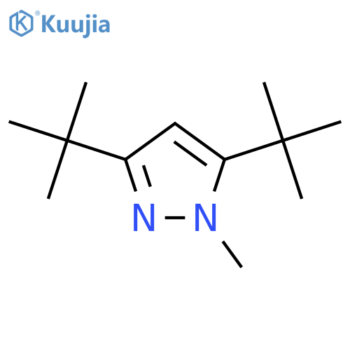 1H-Pyrazole,3,5-bis(1,1-dimethylethyl)-1-methyl- structure