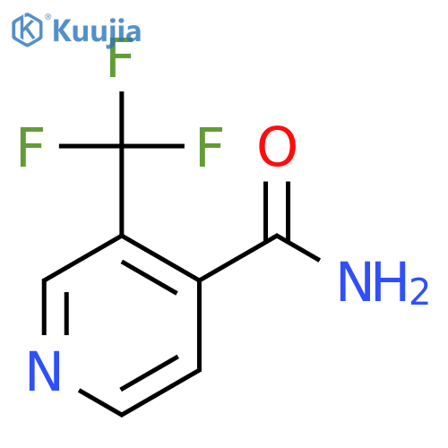 3-(Trifluoromethyl)pyridine-4-carboxamide structure