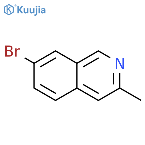 7-Bromo-3-methylisoquinoline structure