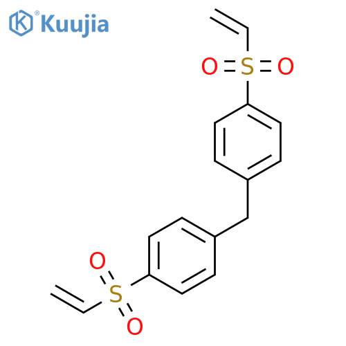 Benzene, 1,1'-methylenebis[4-(ethenylsulfonyl)- structure
