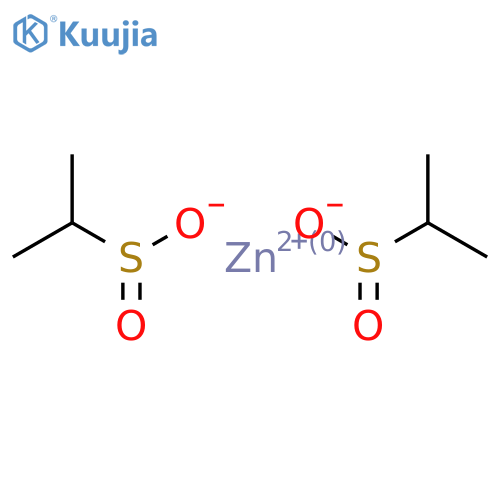 Zinc;propane-2-sulfinate structure