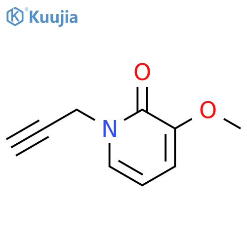 1-Propargyl-3-methoxypyridine-2-one structure