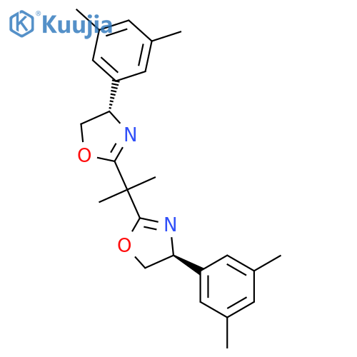 Oxazole, 2,2'-(1-methylethylidene)bis[4-(3,5-dimethylphenyl)-4,5-dihydro-, (4S,4'S)- structure
