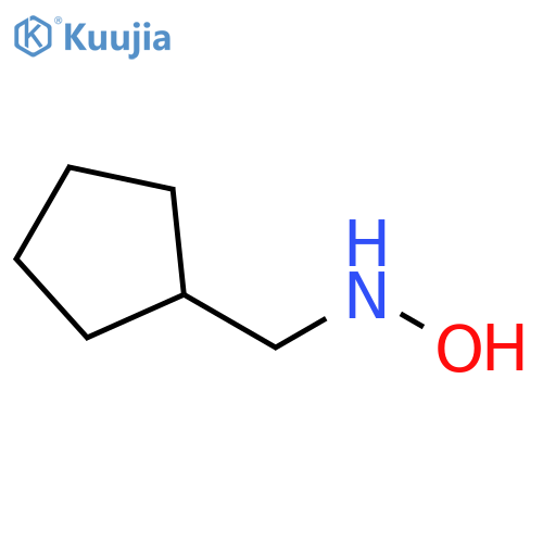 N-(cyclopentylmethyl)hydroxylamine structure