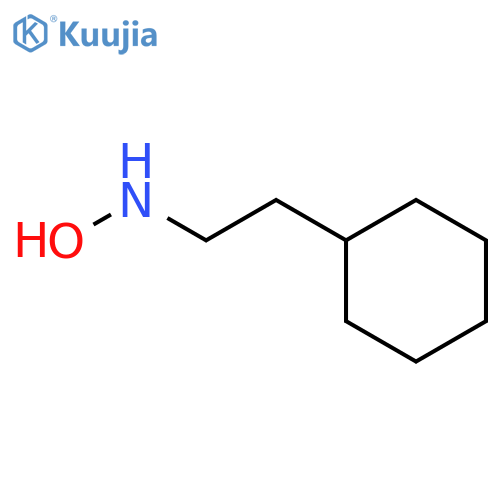 N-(2-cyclohexylethyl)hydroxylamine structure