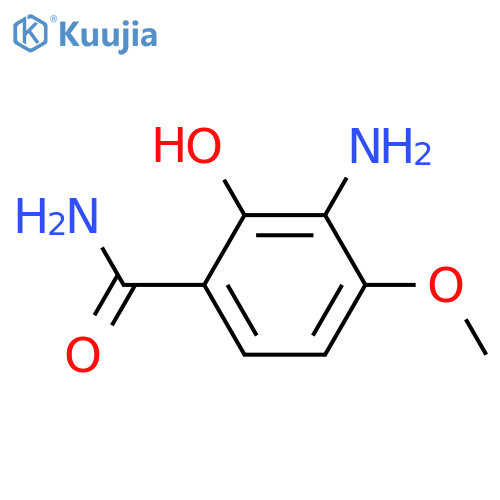 3-Amino-2,4-dihydroxybenzoic acid; 4-Me ether, amide structure