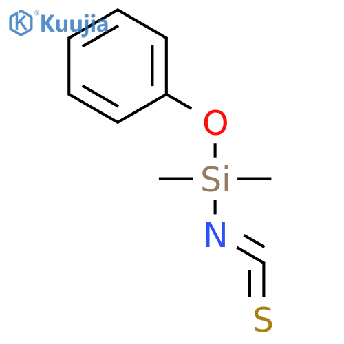 Silane, isothiocyanatodimethylphenoxy- structure