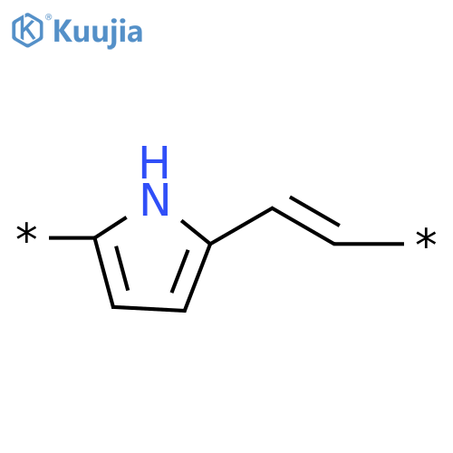 Poly(1H-pyrrole-2,5-diyl-1,2-ethenediyl) structure