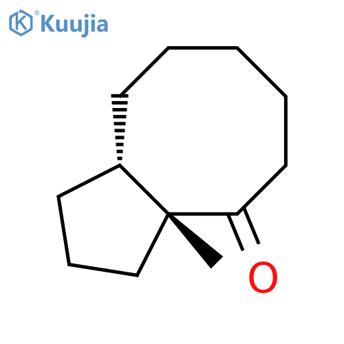 4H-Cyclopentacycloocten-4-one, decahydro-3a-methyl-, cis- structure