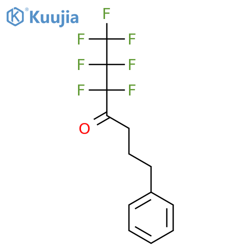 4-Heptanone, 1,1,1,2,2,3,3-heptafluoro-7-phenyl- structure