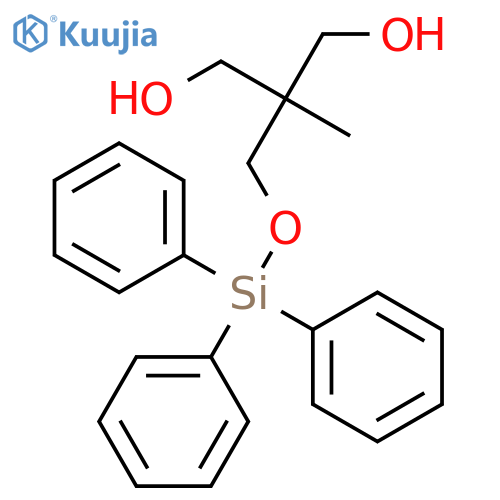 1,3-Propanediol, 2-methyl-2-[[(triphenylsilyl)oxy]methyl]- structure