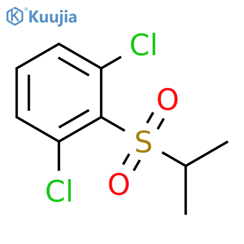 1,3-dichloro-2-propan-2-ylsulfonylbenzene structure