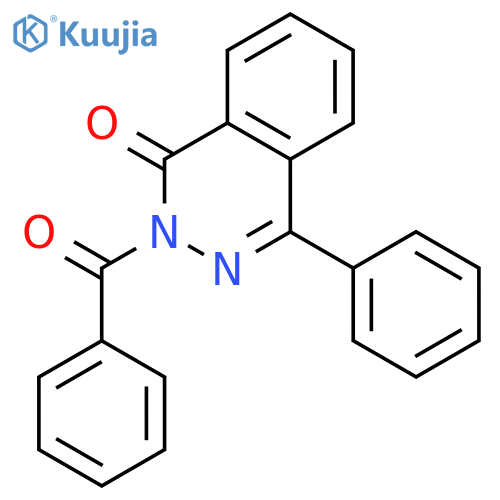 1(2H)-Phthalazinone, 2-benzoyl-4-phenyl- structure