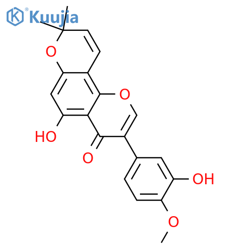 Derrone; 3'-Hydroxy, 4'-Me ether structure