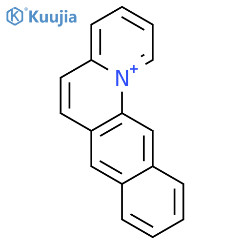 Naphtho[2,3-c]quinolizin-13-ium;chloride structure