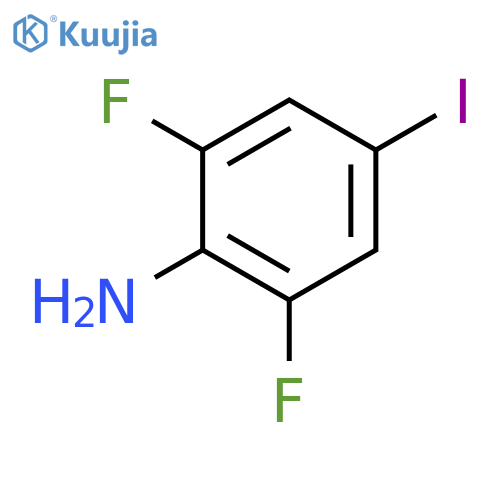 2,6-Difluoro-4-iodoaniline structure