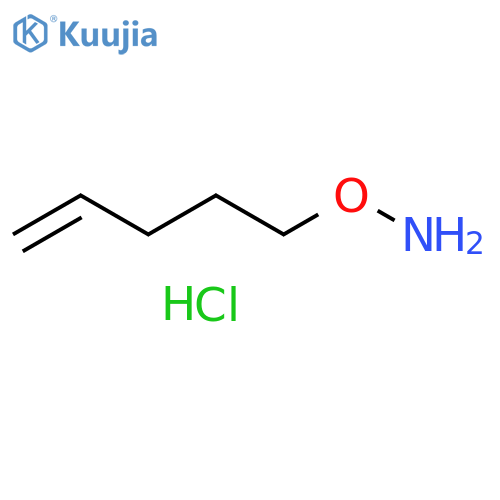 Hydroxylamine, O-4-penten-1-yl-, hydrochloride (1:1) structure