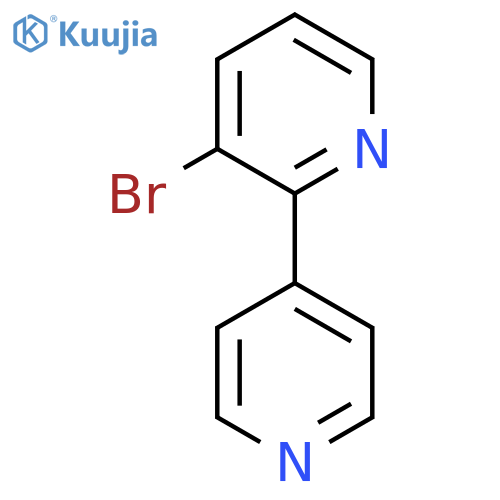 3-Bromo-2-pyridin-4-ylpyridine structure