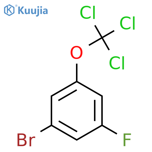 1-Bromo-3-fluoro-5-(trichloromethoxy)benzene structure