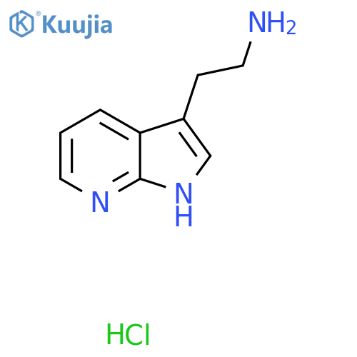 [2-(1H-Pyrrolo[2,3-b]pyridin-3-yl)ethyl]amine hydrochloride structure