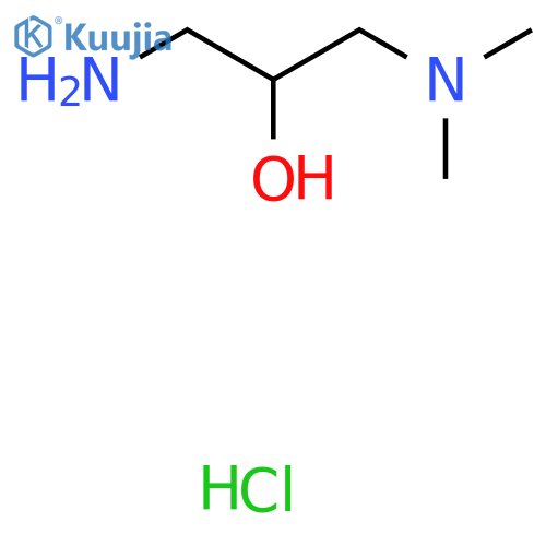 1-Amino-3-(dimethylamino)propan-2-OL hydrochloride structure